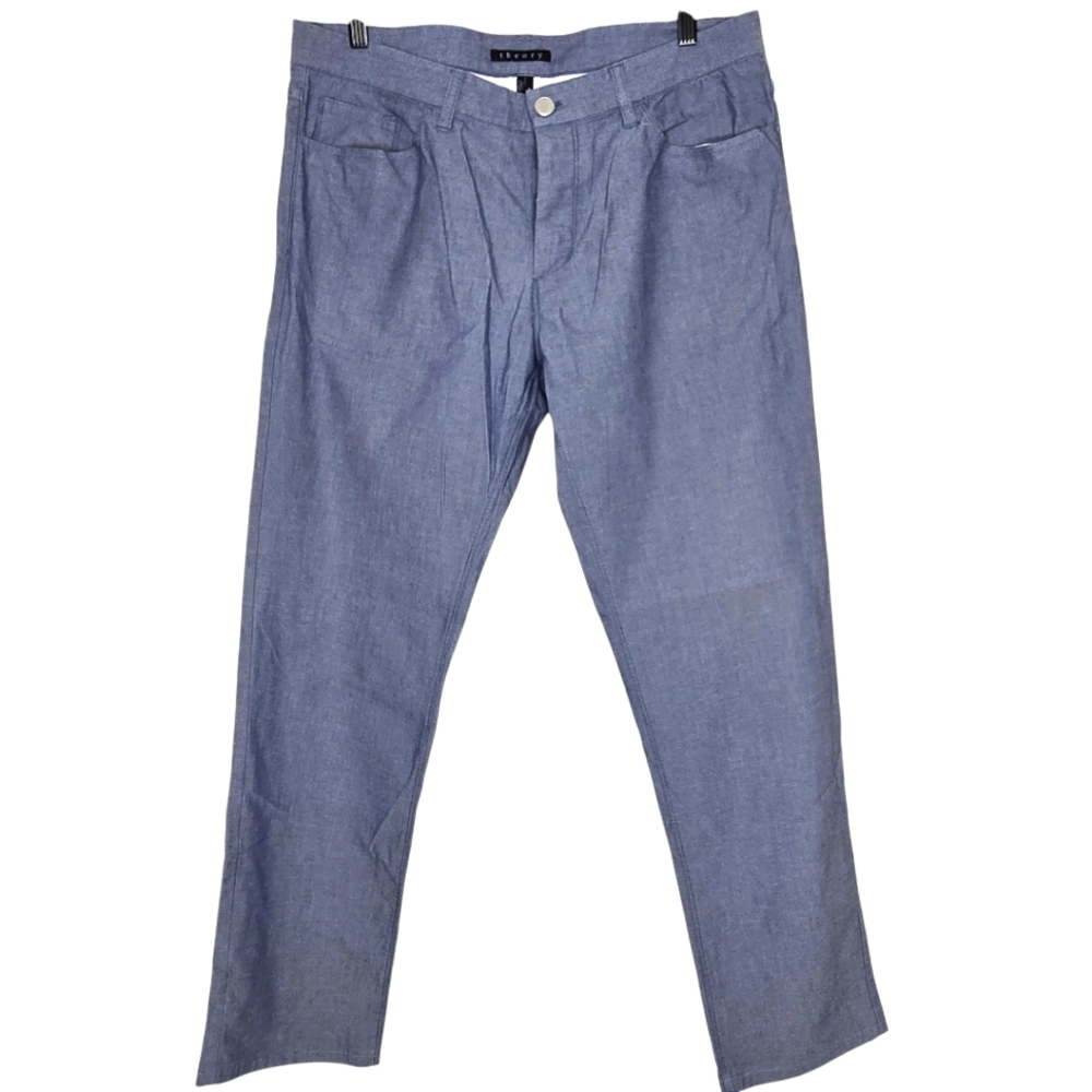 Theory Men's Haydin Pant in Stretch Cotton Twill